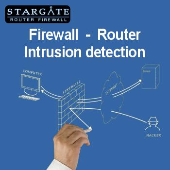 router firewall perimetrale classe StarGate per proteggere la rete interna da accessi indesiderati e per regolare l'accesso da e verso internet dei servizi interni